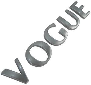 Range Rover P38 Tailgate Lettering VOGUE - Silver ( non genuine ) Preview